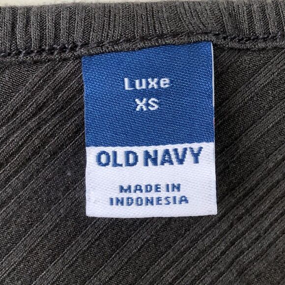 Old Navy Women’s Luxe Swing V-Neck Tank Dark Gray Tag Size XS - Picture 4 of 13